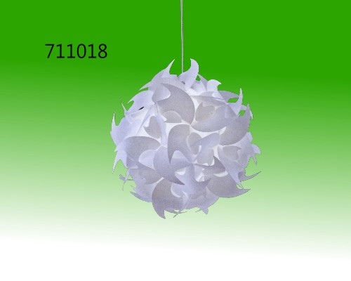 單燈波浪吊燈配E27x1