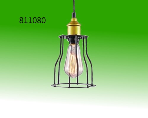 單燈古銅工業愛迪生2吊燈