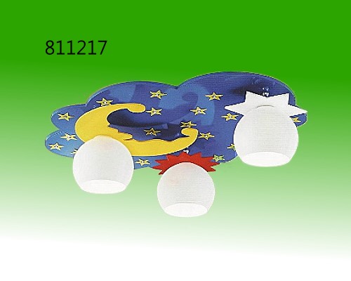 月亮吸頂燈配E27x3