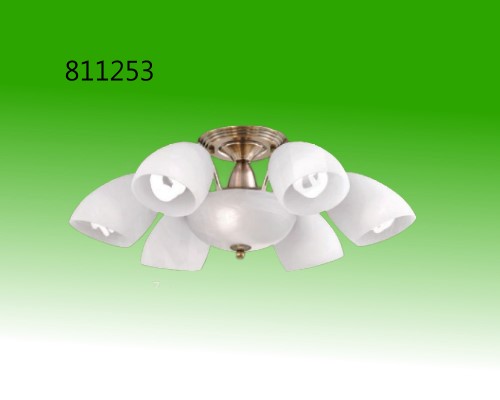 六燈吸頂燈配E27x6