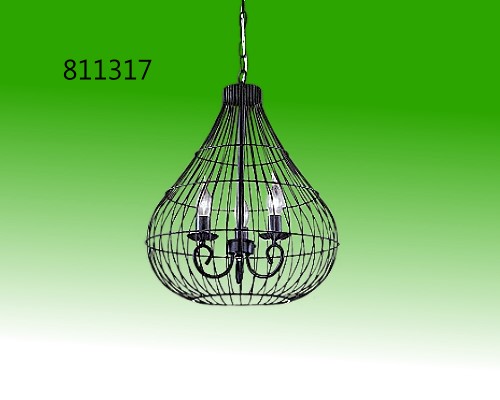 單燈螺旋紋吊燈