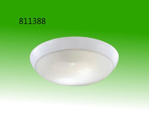 <811027>四燈噴砂圓弧水晶吸頂燈