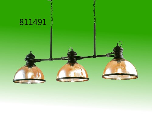 白色單燈錐形吊燈配E27x1 燈具