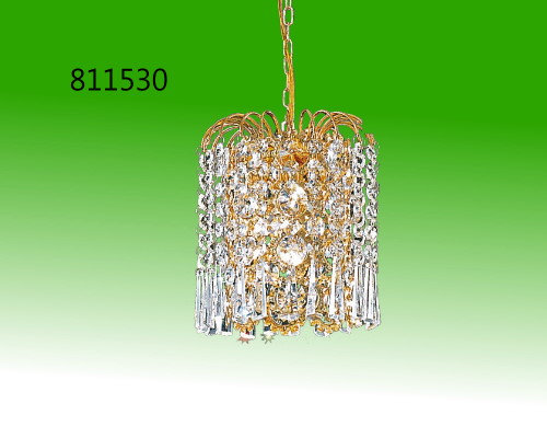 單燈金色水晶吊燈 燈具