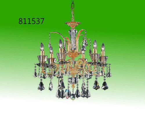 六燈水晶吊燈 燈具