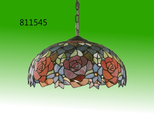 三燈玻璃吊燈 燈具