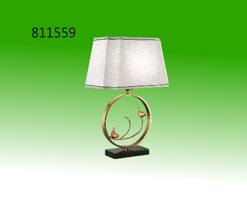 單燈布罩桌燈 燈具