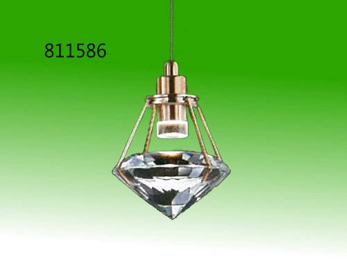 LED 8Wx1/8WX4 COB水晶吊燈 黃光