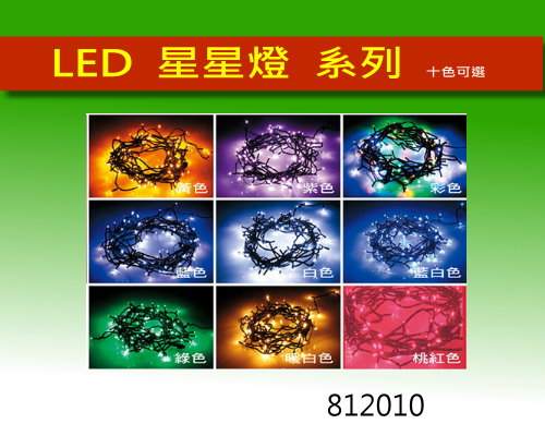 <812010>LED 星星燈 110V