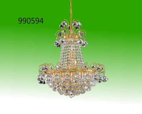 十燈水晶吊燈 燈具