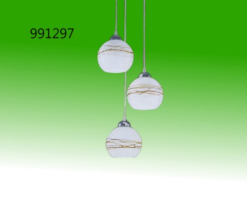 三燈白色餐吊燈