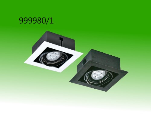 有框盒燈配LED AR111 9W  單燈