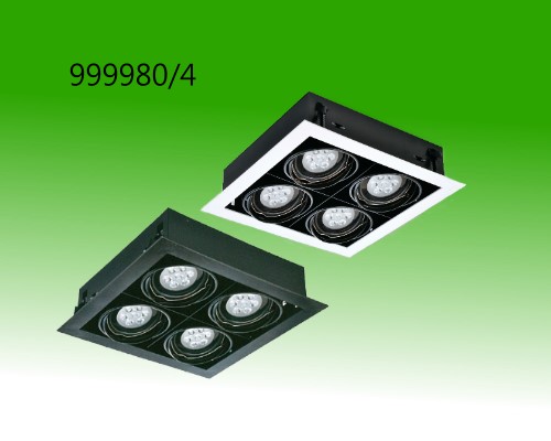 有框盒燈配LED AR1111 9W   四燈