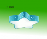 三燈藍色星星吸頂燈 燈具