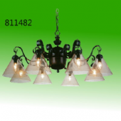 黃色單燈吸頂氣球燈