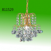 單燈金色水晶吊燈 燈具