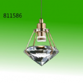 LED 8Wx1/8WX4 COB水晶吊燈 黃光