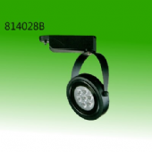 黑色軌道燈配LED AR111