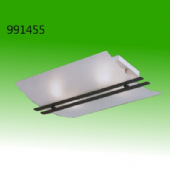 五燈方形線條吸頂燈配E27x5 燈具